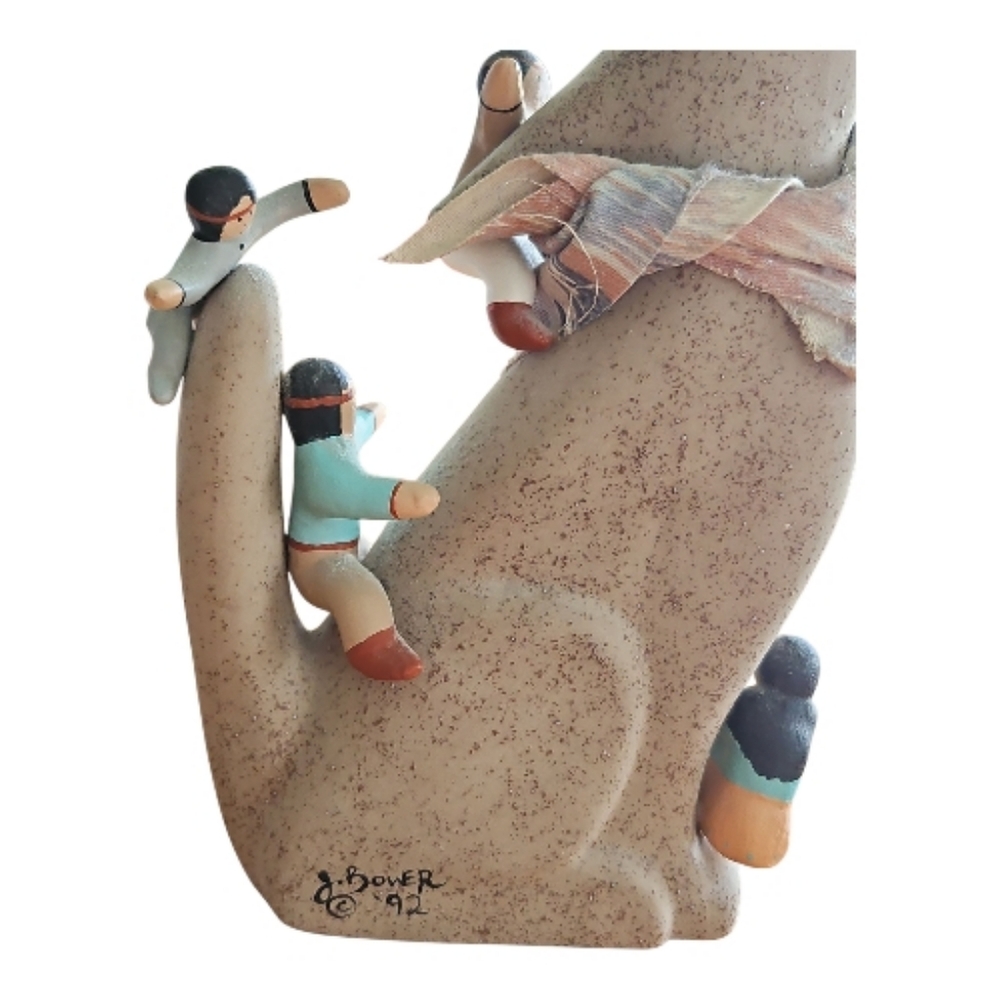 Vintage J. Bower Storyteller Figurine - Picture 6 of 9